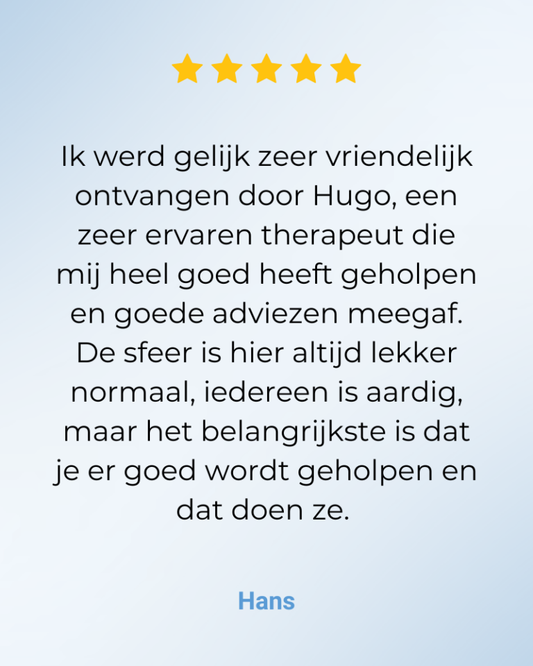 Review Paramedisch Centrum Hoek van Holland
